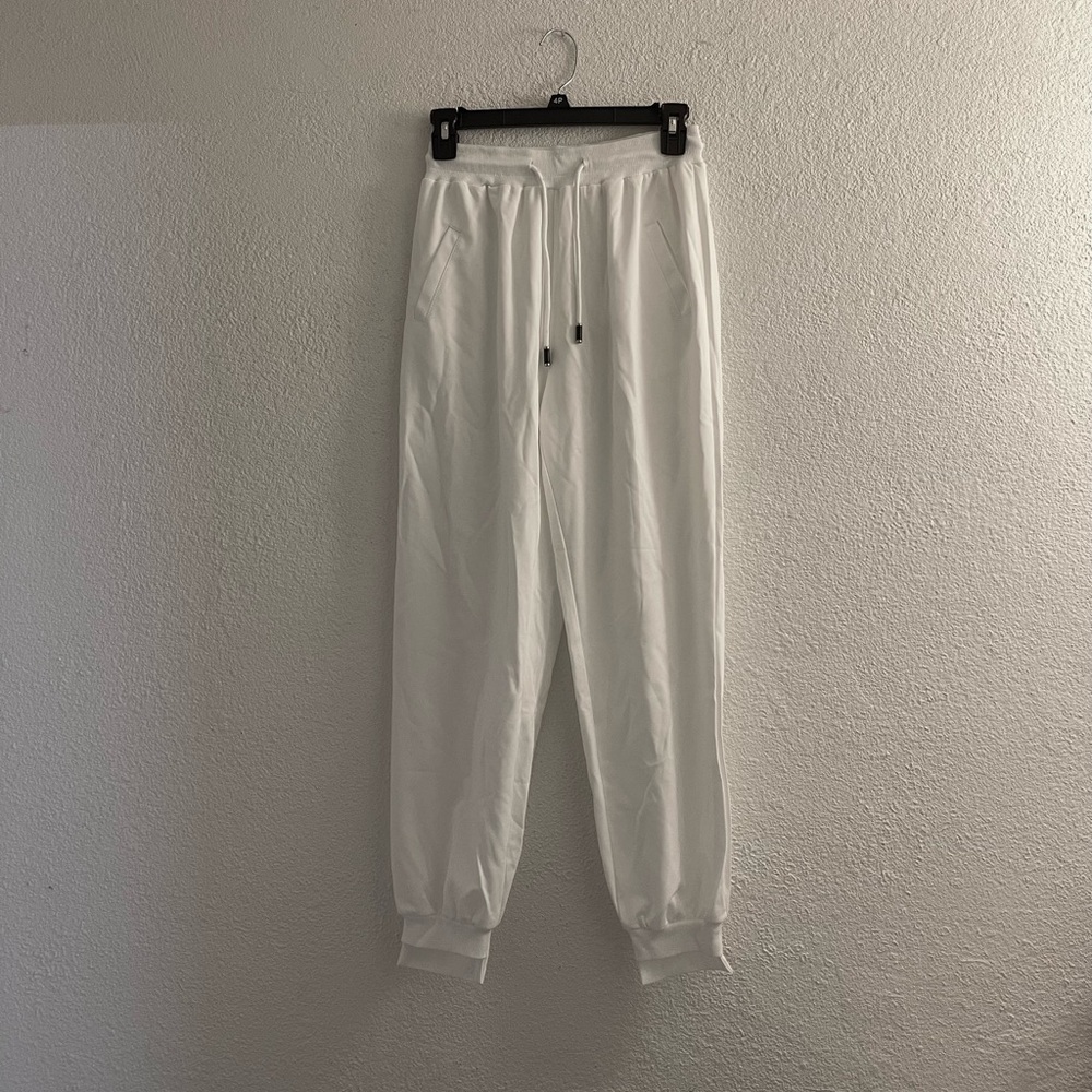 White Joggers